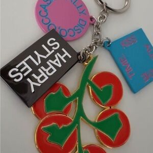 Harry styles tomato key chain